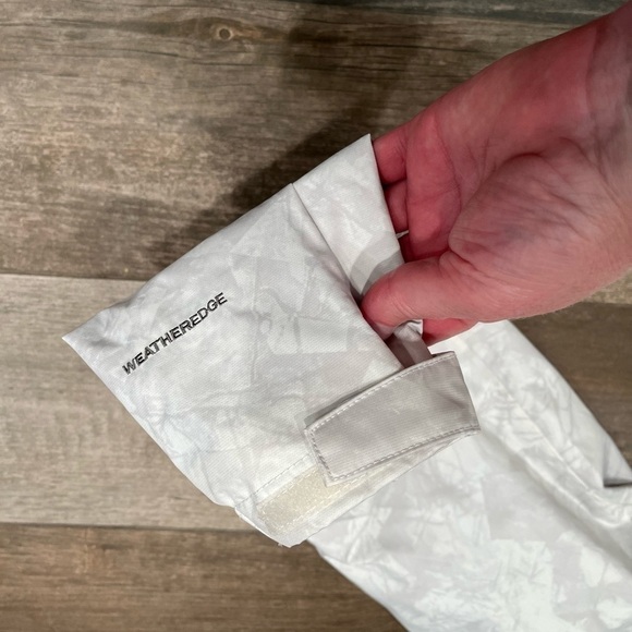 Eddie Bauer white & gray women hooded windbreaker jacket size small. - Picture 8 of 9